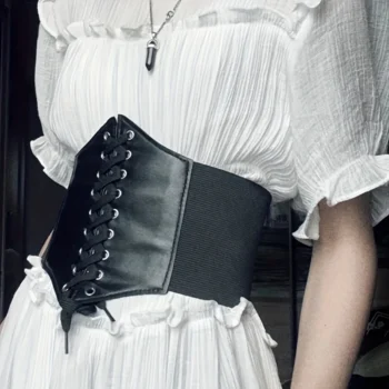 Punk Faux Leather Belt