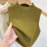 Knitted Summer Short Tank Top — Image 3