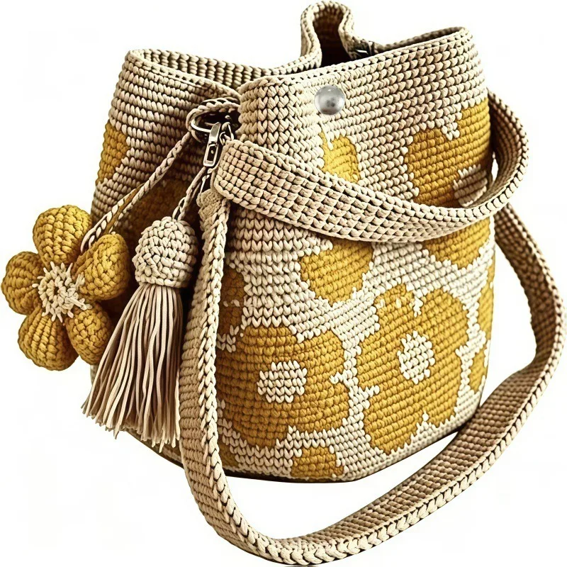 Boho Crochet Handbag