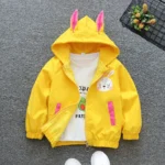 Girls' Hooded Zip-Up Jacket — Image 2
