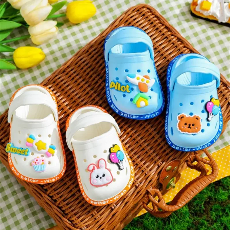 Kids' Summer Sandals with Cute Print