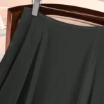 Elegant Satin A-Line Skirt — Image 5