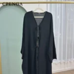 Modest Black Cardigan for Ramadan — Image 5