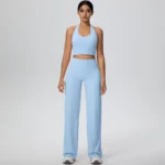 2-Piece Halter Neck Sports Set with High Waist Pants — Image 4
