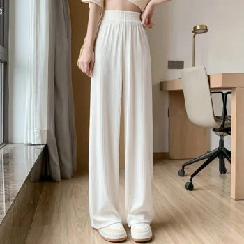 Lightweight Summer Wide-Leg Pants