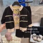 Girls' 2-Piece Casual Autumn Set with Zipper — Image 5