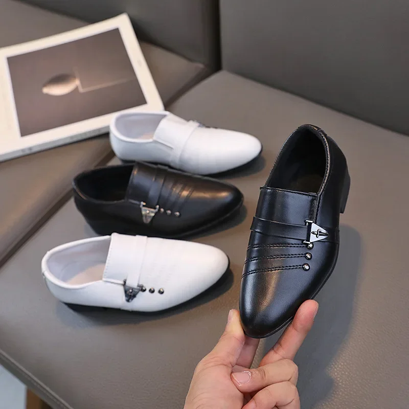 Boys' Leather Autumn Shoes