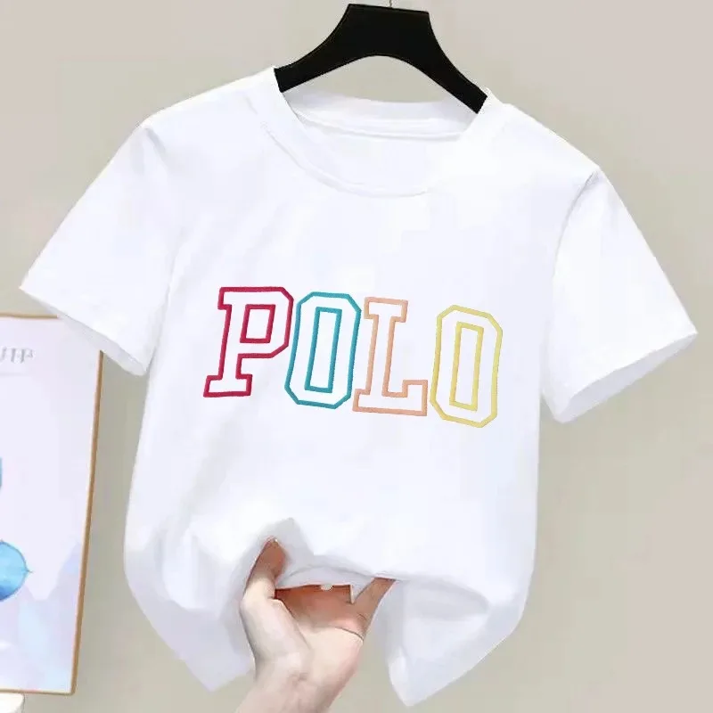 Kids' Korean-Style Cotton T-Shirt