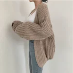 كارديجان بأكمام فانوس بطراز كلاسيكي — صورة 2
