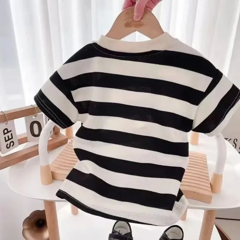 Kids' Short Sleeve Striped Summer Set