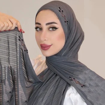 Ribbed Hijab