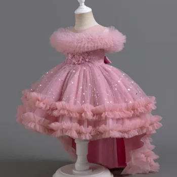 Girls' Lace Sleeveless Dress