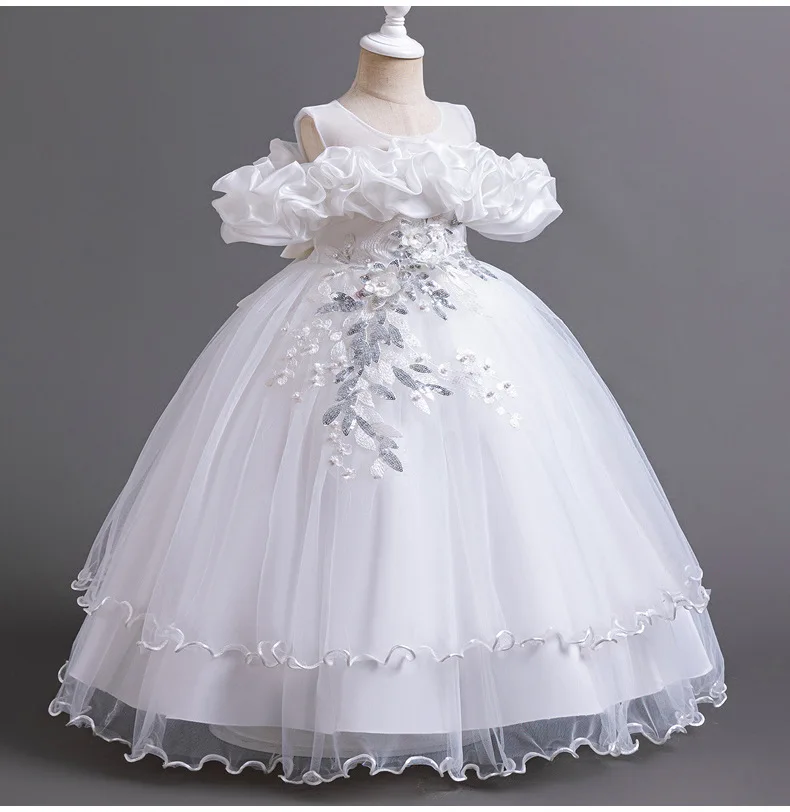 Girls' Elegant Long Dress — Image 25
