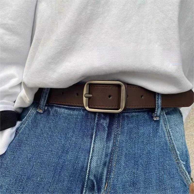 Vintage Faux Leather Belt
