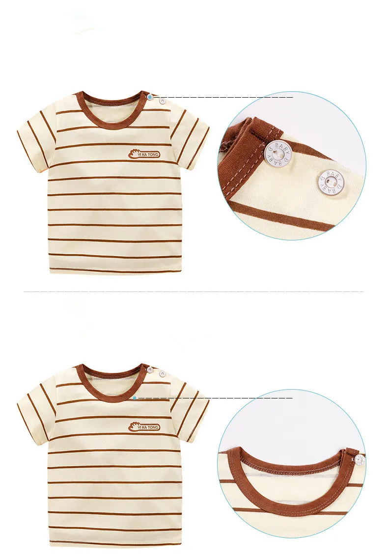 Baby Summer Short Sleeve T-Shirt — Image 7