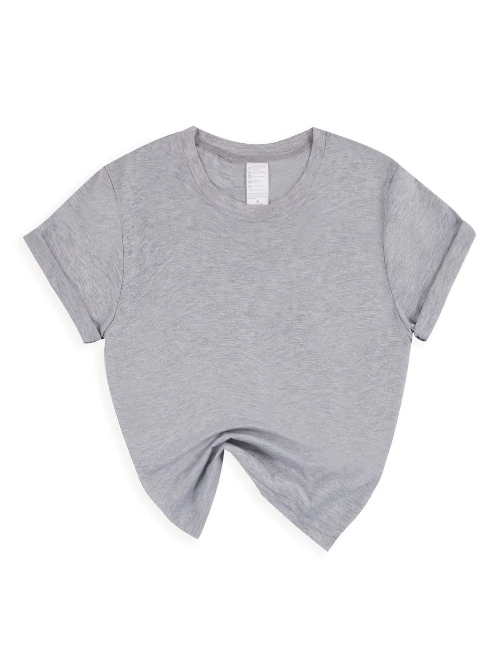Casual Solid Short Sleeve T-Shirt — Image 15