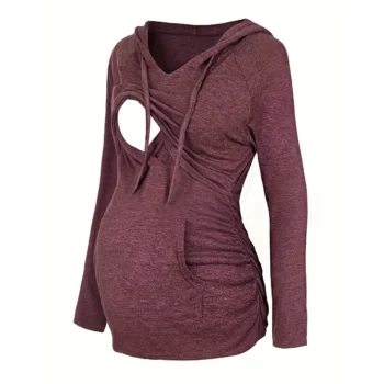 Long Sweatshirt with Pockets