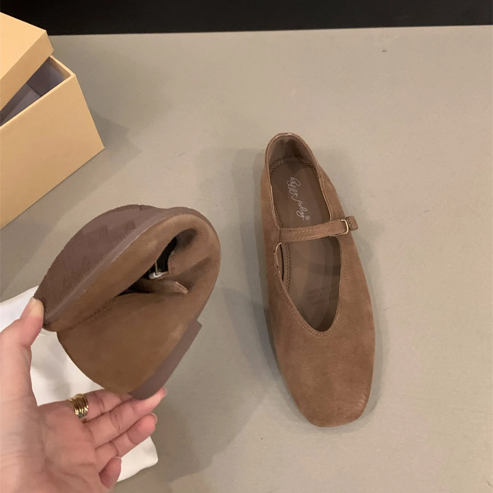 Round-Toe Flats