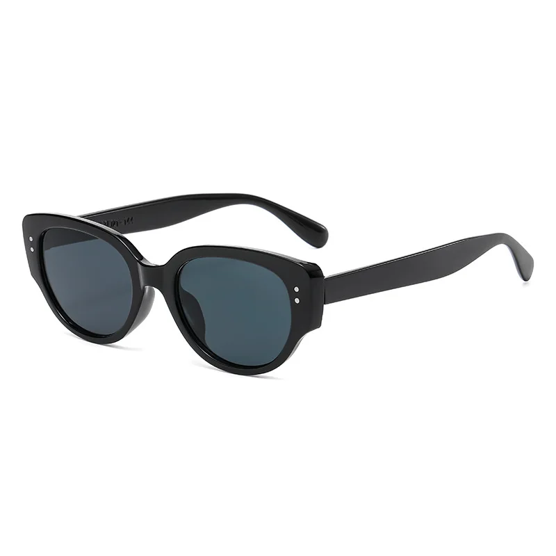 Black Frame Sunglasses with Distinctive Design