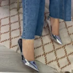 Leather High Heels — Image 2