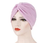 Solid Color Stretchy Instant Head Wrap — Image 6