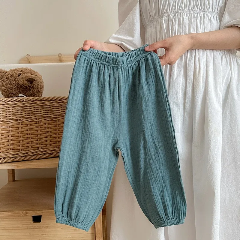 Kids' Solid Lightweight Pants for Summer