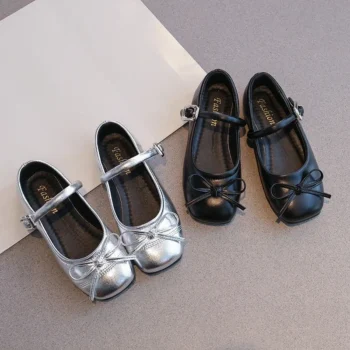 Girls' Leather Autumn Shoes