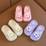 Kids' Floral Summer Slippers