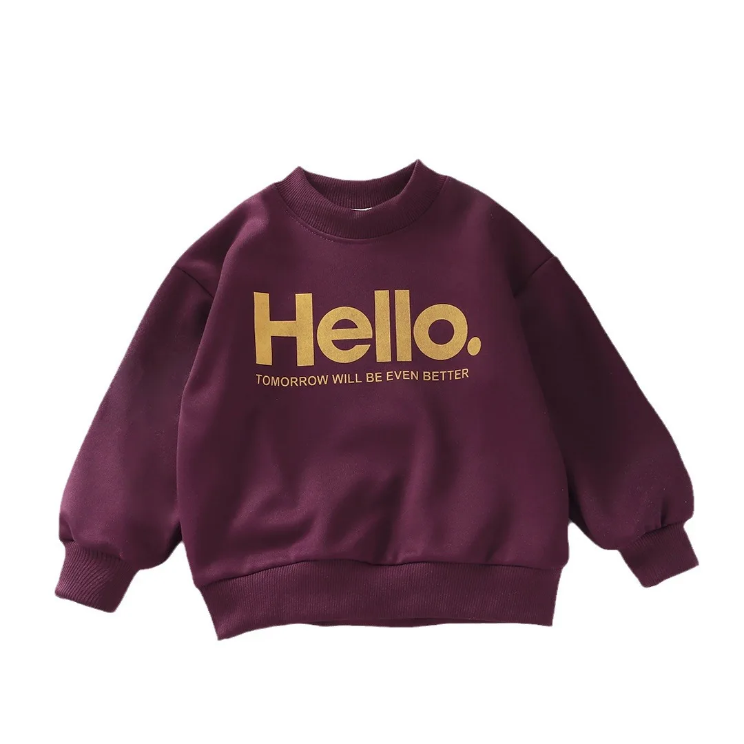 Kids' Letter Print Sweatshirt