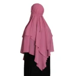 Double-Layer Malaysian Chiffon Instant Hijab — Image 3