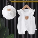Newborn 2-Piece Cotton Summer Set — Image 3