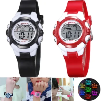 Kids' Water-Resistant Sports Watch