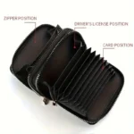 Short Double-Zip Card Wallet — Image 4