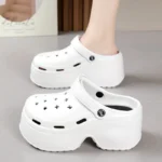 Thick High-Heel Summer Slippers