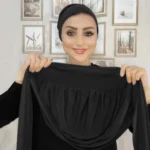 Full Coverage Instant Hijab with Clip — Image 3