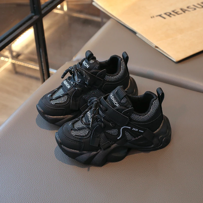 Girls' Lightweight Thick Sneakers