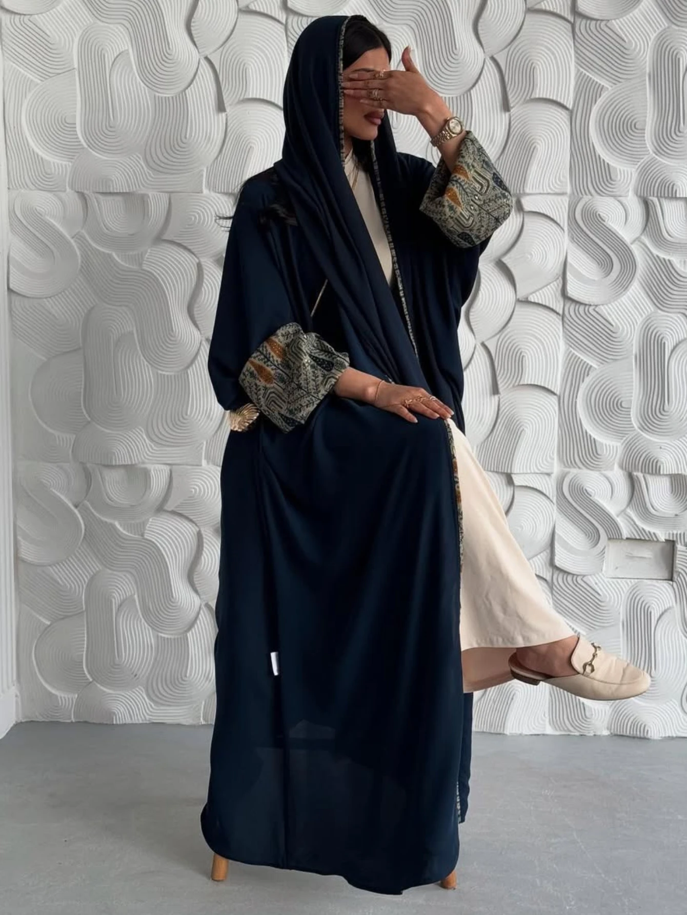 2-Piece Abaya and Hijab Set