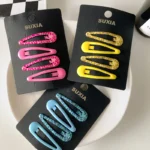 4-Piece Leopard Print Hair Clip Set — Image 4
