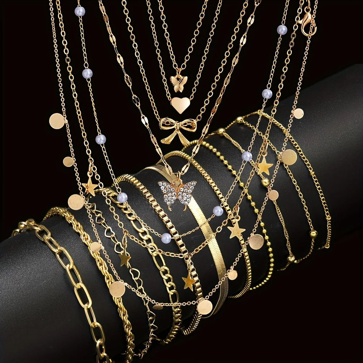 17-Piece Minimalist Jewelry Set