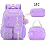 Girls' School Bag with Comfortable Back — Image 5