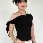 Pleated Summer Crop Top — Image 2