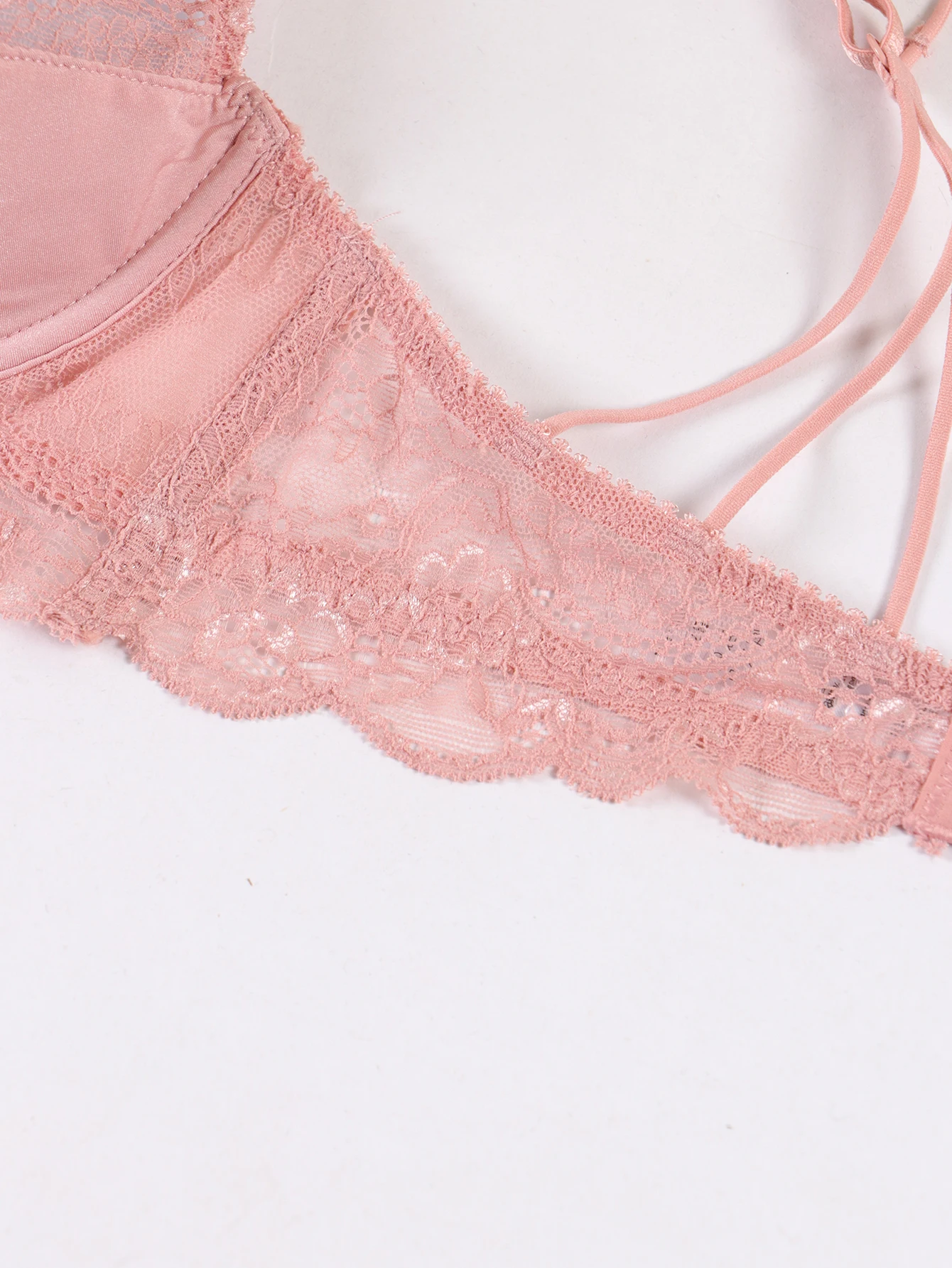 Floral Lace Underwire Bra