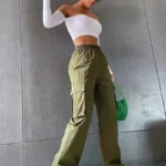 بنطال سادة بجيب — صورة 4