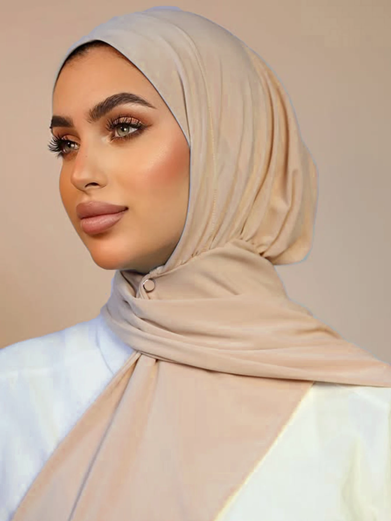 حجاب جاهز بأزرار سهل اللبس