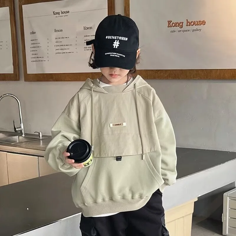 Boys' Loose Autumn Hoodie