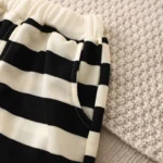 Kids' Short Sleeve Striped Summer Set — Image 6
