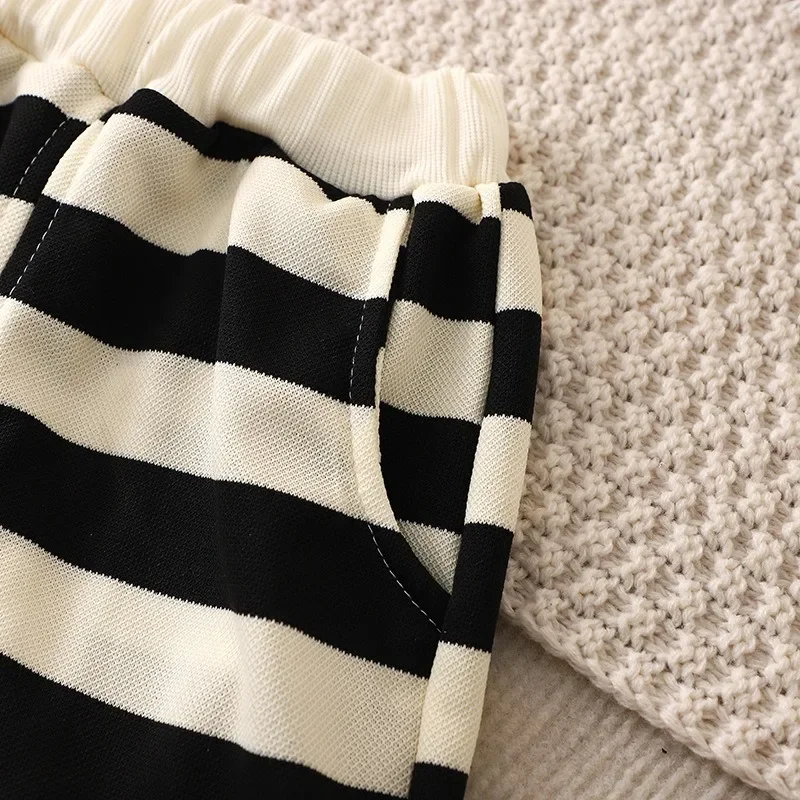 Kids' Short Sleeve Striped Summer Set