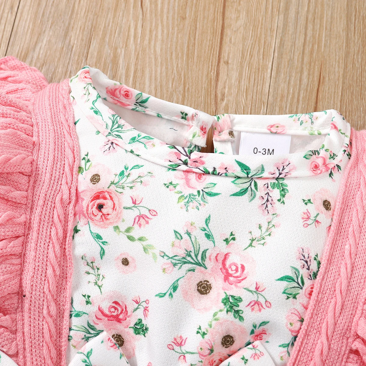 Newborn Floral Long Sleeve Romper