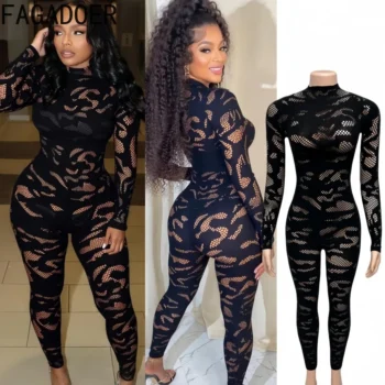 Bodycon Lace Jumpsuit
