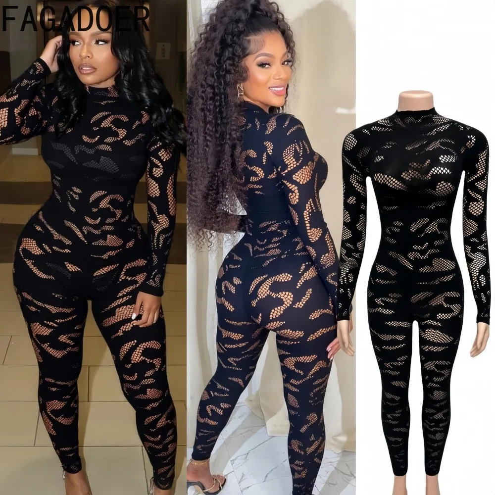 Bodycon Lace Jumpsuit